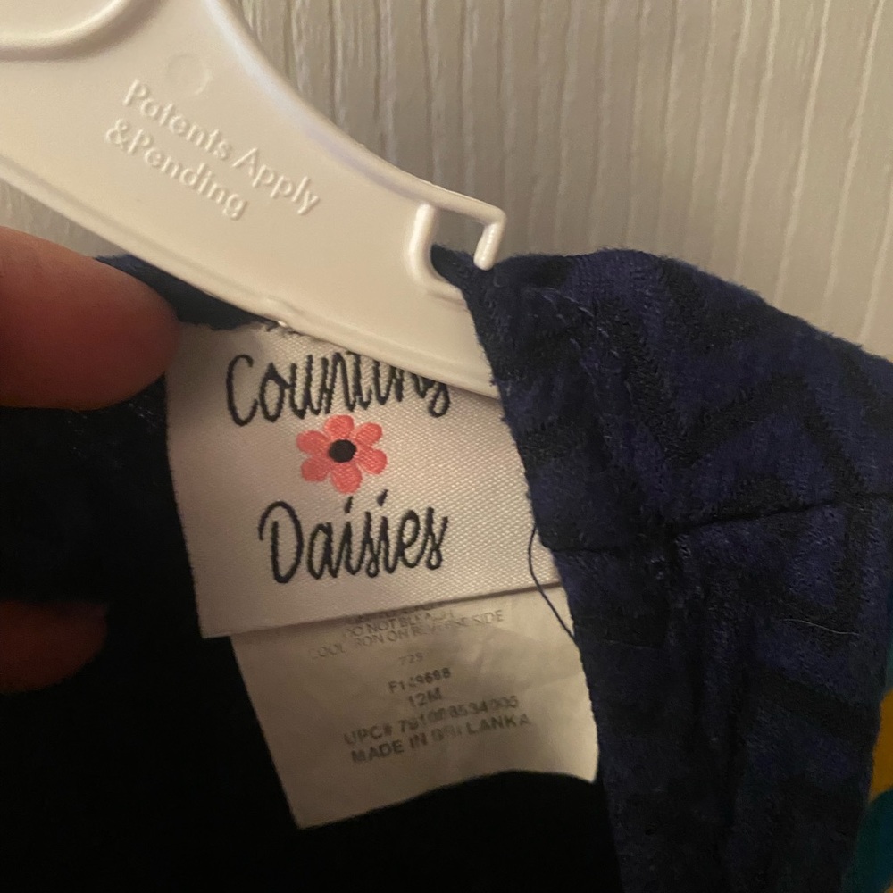 Country daisies 12m outfit